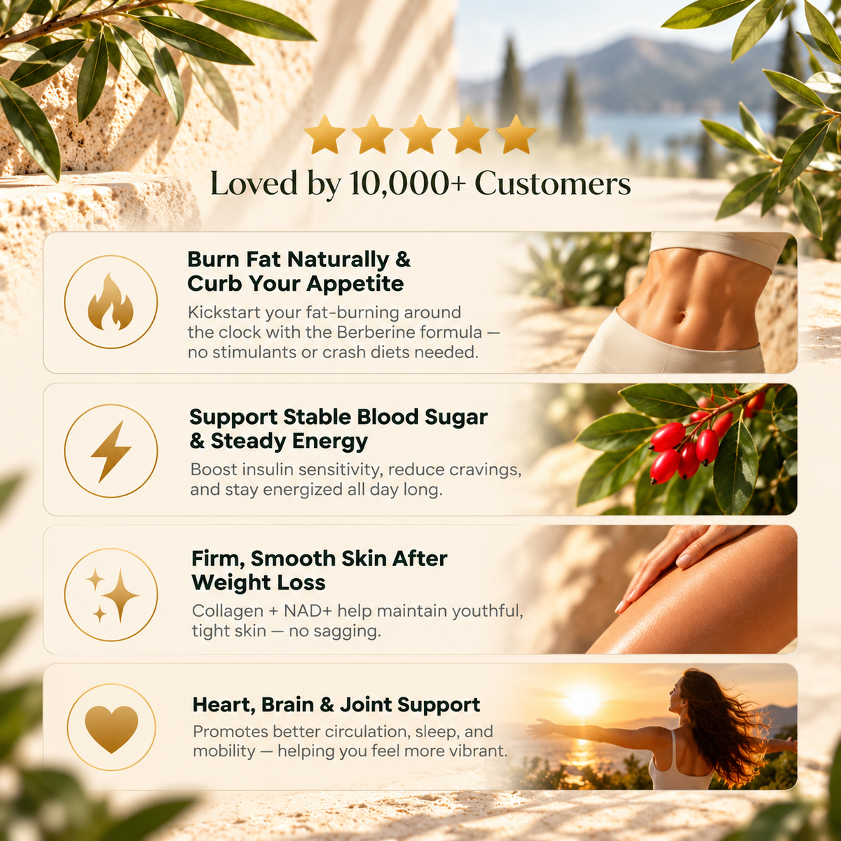 Berberine 10-in-1 Microneedle Wellness Patch | Élvaré