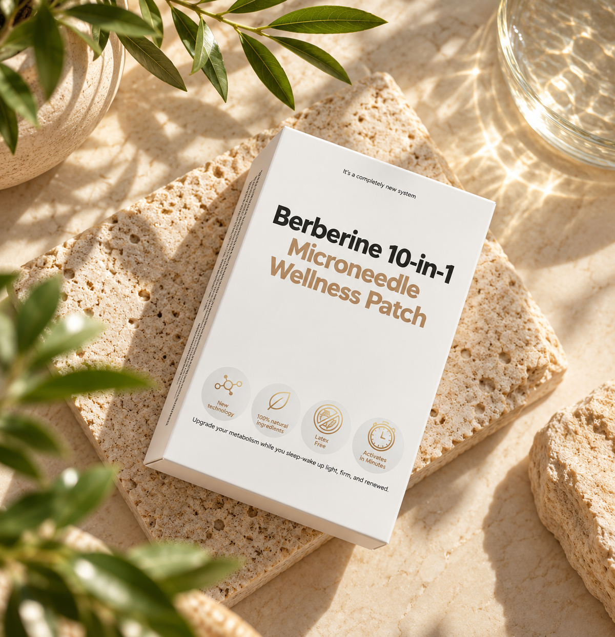 Berberine 10-in-1 Microneedle Wellness Patch | Élvaré